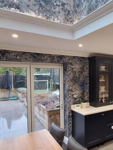 kitchen wallpapering Wakefield